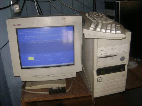 This was my first computer in 2008.